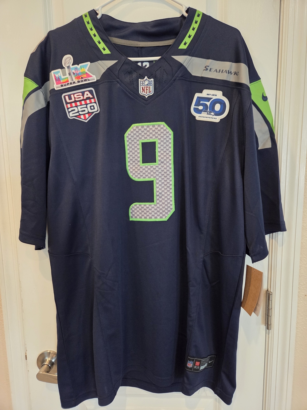 Seattle Seahawks Kenneth Walker III Jersey